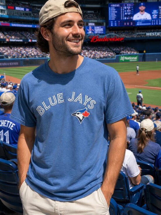 Blue Jay Other - TORONTO BLUE JAYS MENS TEES (medium)